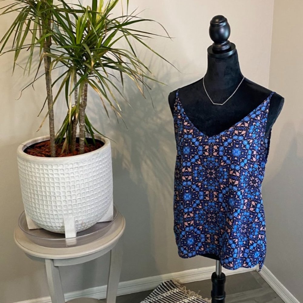 3 for $15 Navy Blue Spaghetti Strap Top